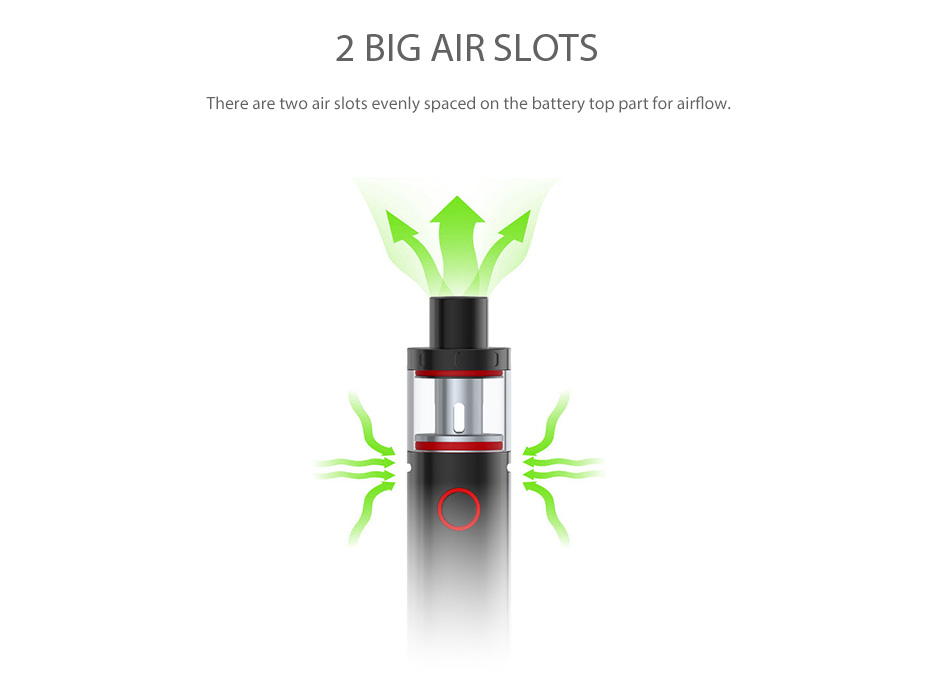 SMOK Vape Pen Plus Starter Kit - 3000mAh, Black & Rainbow