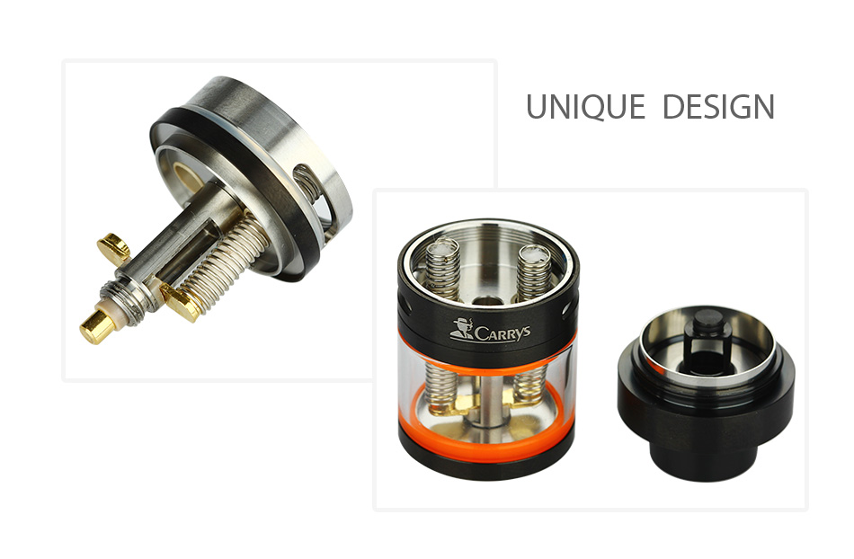 CARRYS Pisces Cloud Tank - 3ml, Black