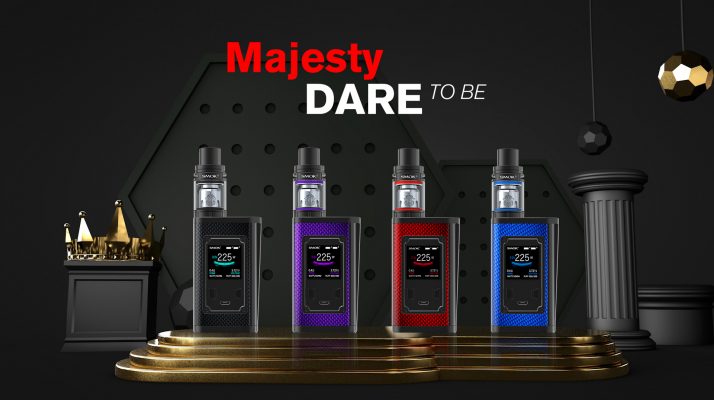 SMOK Majesty Carbon Fiber 225w Starter Kit online in pakistan