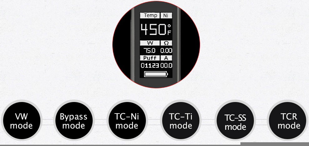 Wismec Reuleaux RX75 Vape