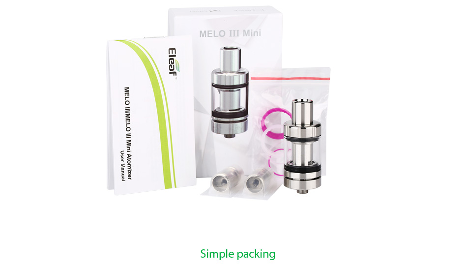 Eleaf Melo 3 Mini Atomizer 2ml Vapes Online In Pakistan Online Vape Shop