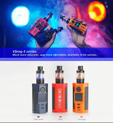 SIGELEI SNOWWOLF VFENG-S 230W STARTER KIT Colors