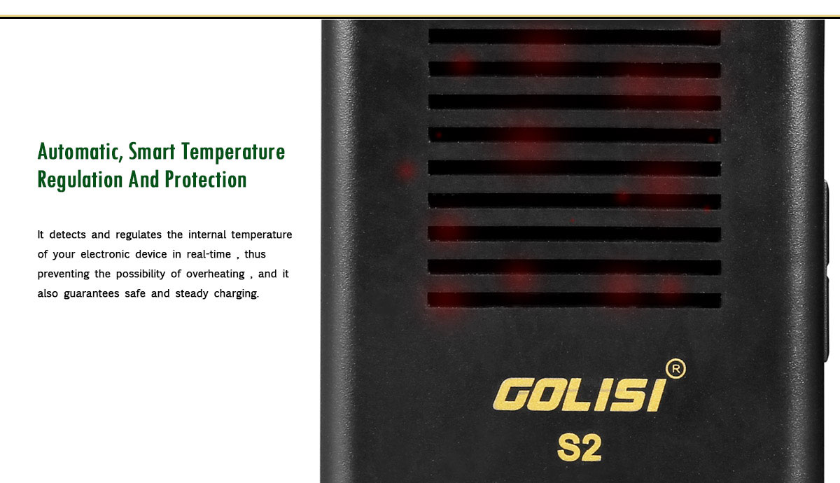 Golisi Smart CHARGER S2 For Vapes 18650 in pakistan