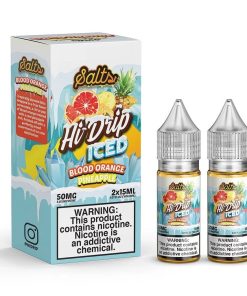 ICED Blood Orange Pineapple Salt Nic By HI-DRIP Salts (30ml) 20mg/50mg