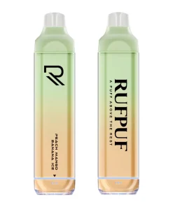RufPuf Peach Mango Banana Ice Disposable Vape – 7500 Puffs