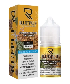 RufPuf Terrific Tobacco And Cream - 30ml - E-liquid (Nicsalt)