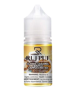 RufPuf Classic Caramel Waffle Cappuccino Ice Nic Salt – 30ml