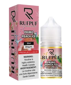 RufPuf Primo Peach Ice Nic Salt – 30ml