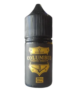 COLUMBUS Smooth Tobacco Salt 30ml - GRAND E-LIQUIDS