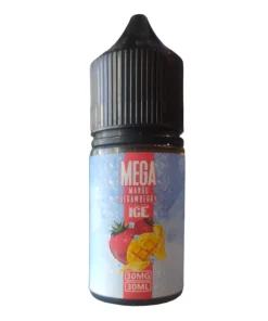MEGA Mango Strawberry Ice Salt 30ml - GRAND E-LIQUIDS