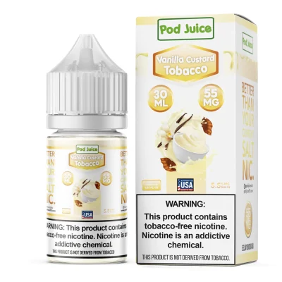 Pod Juice Vanilla Custard Tobacco