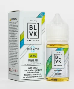 BLVK SALT PLUS – Sour Apple Ice 30ml