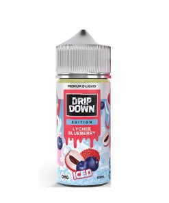 Drip Down Edition Series – Lychee Blueberry Ice 100ml (0/3/6 mg)