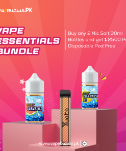 Bundle # 1 Hurry!🏃‍♂️ Buy Two Nic Salt Bottles and Get a Disposable Vape 2500 Puffs Free 🤩