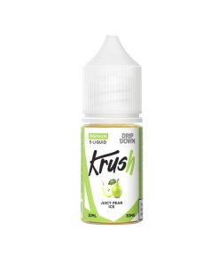 Drip Down Krush Series Salt – Juicy Pear Ice 30ml (30, 50 mg)